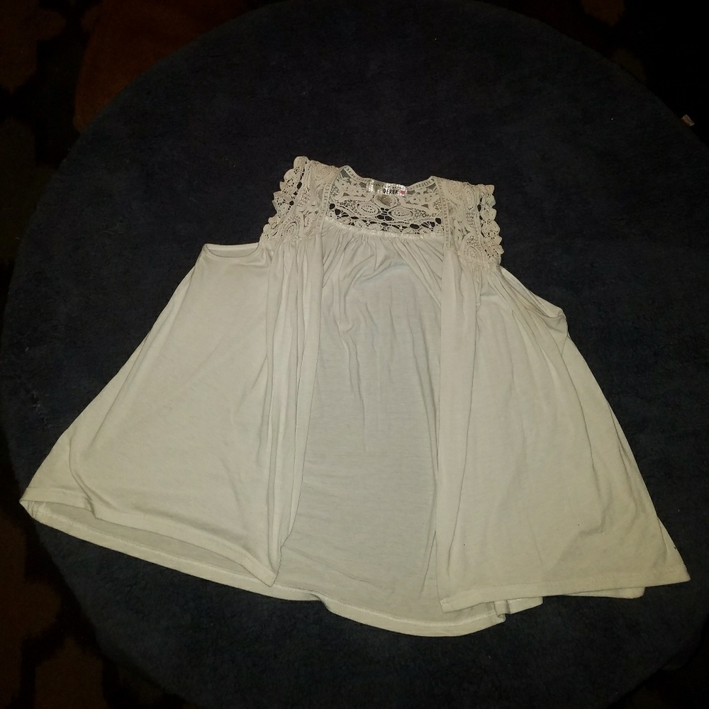 Decree offwhite cover/ for tank/ dresses